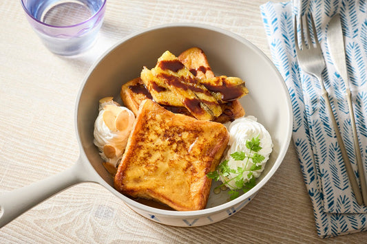 おやつやデザートにぴったり。フレンチトーストのレシピ