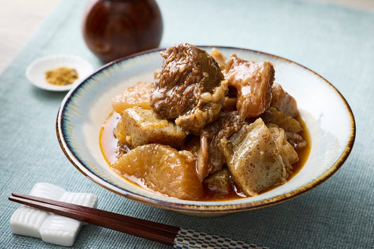 お肉とろける。牛すじの煮込みのレシピ