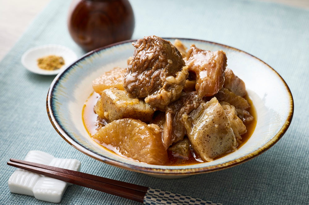 お肉とろける。牛すじの煮込みのレシピ